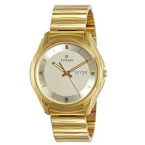Titan Karishma Analog Gold Dial Men's Watch NM1578YM05/NN1578YM05/NP1578YM05