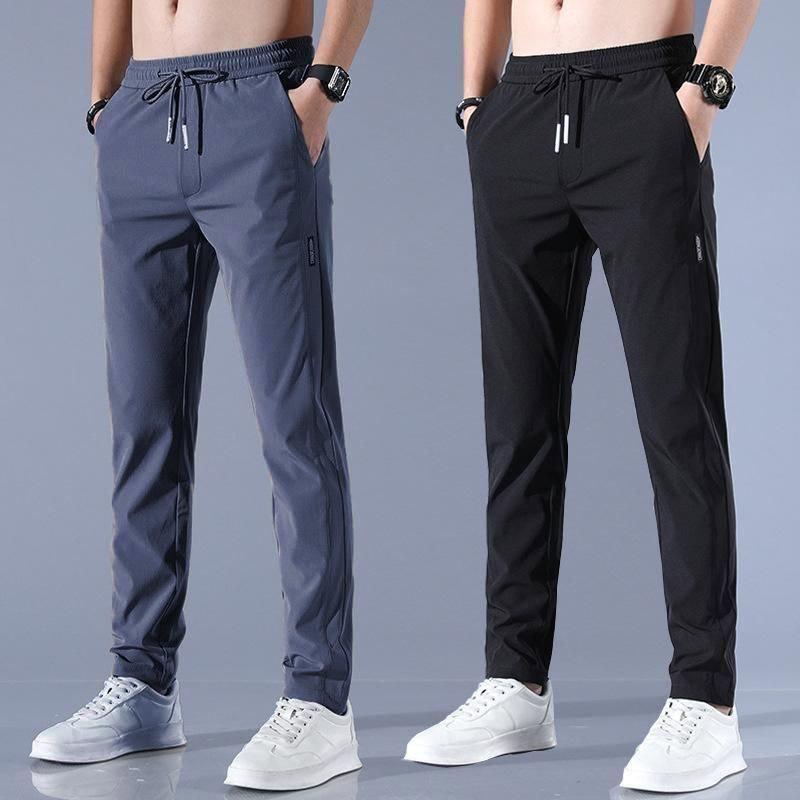 Men's Stretch Performance Track Pants Twin Pack