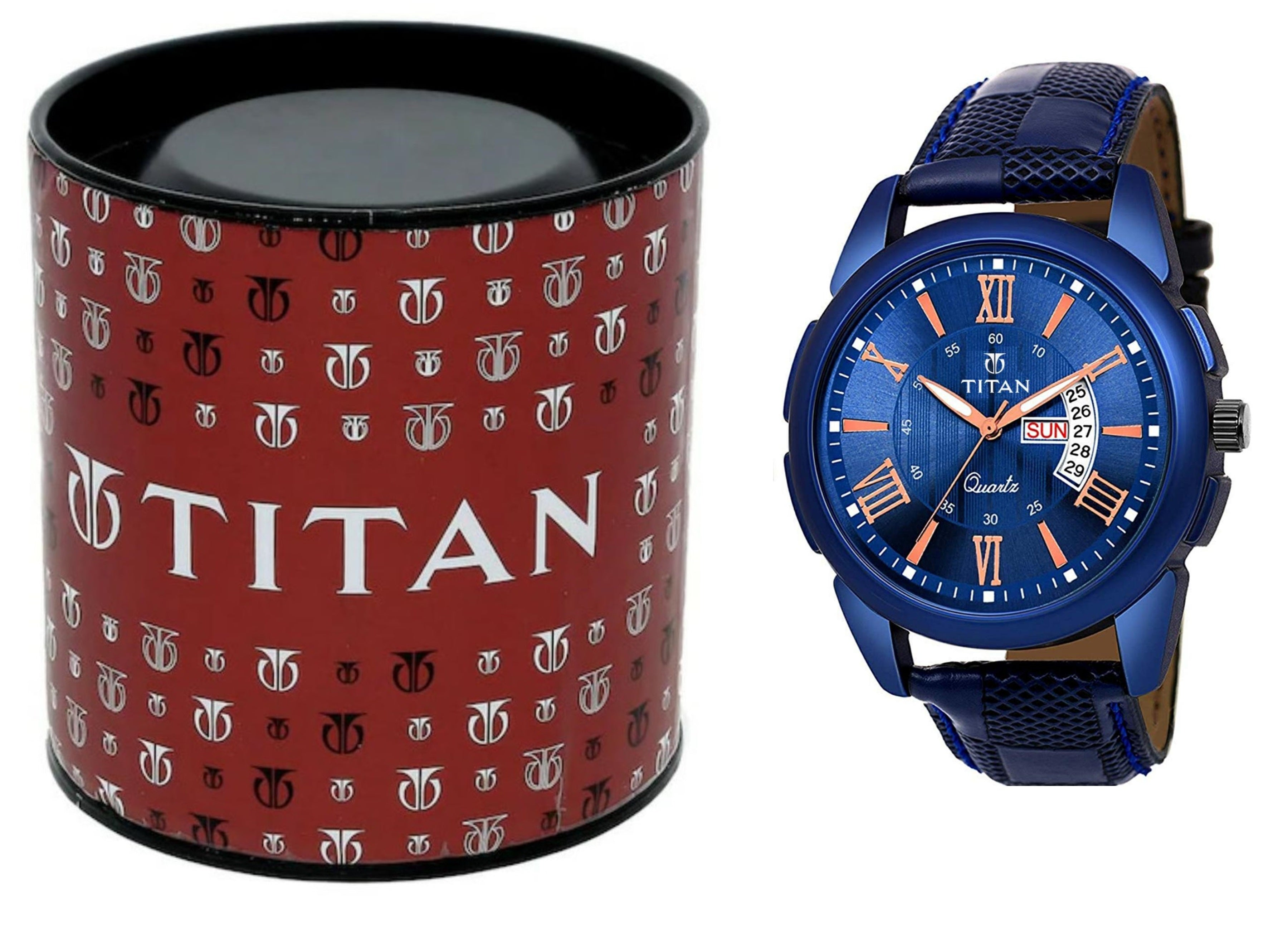 Titan Signature Series Blue Dial NP/3412/YM02