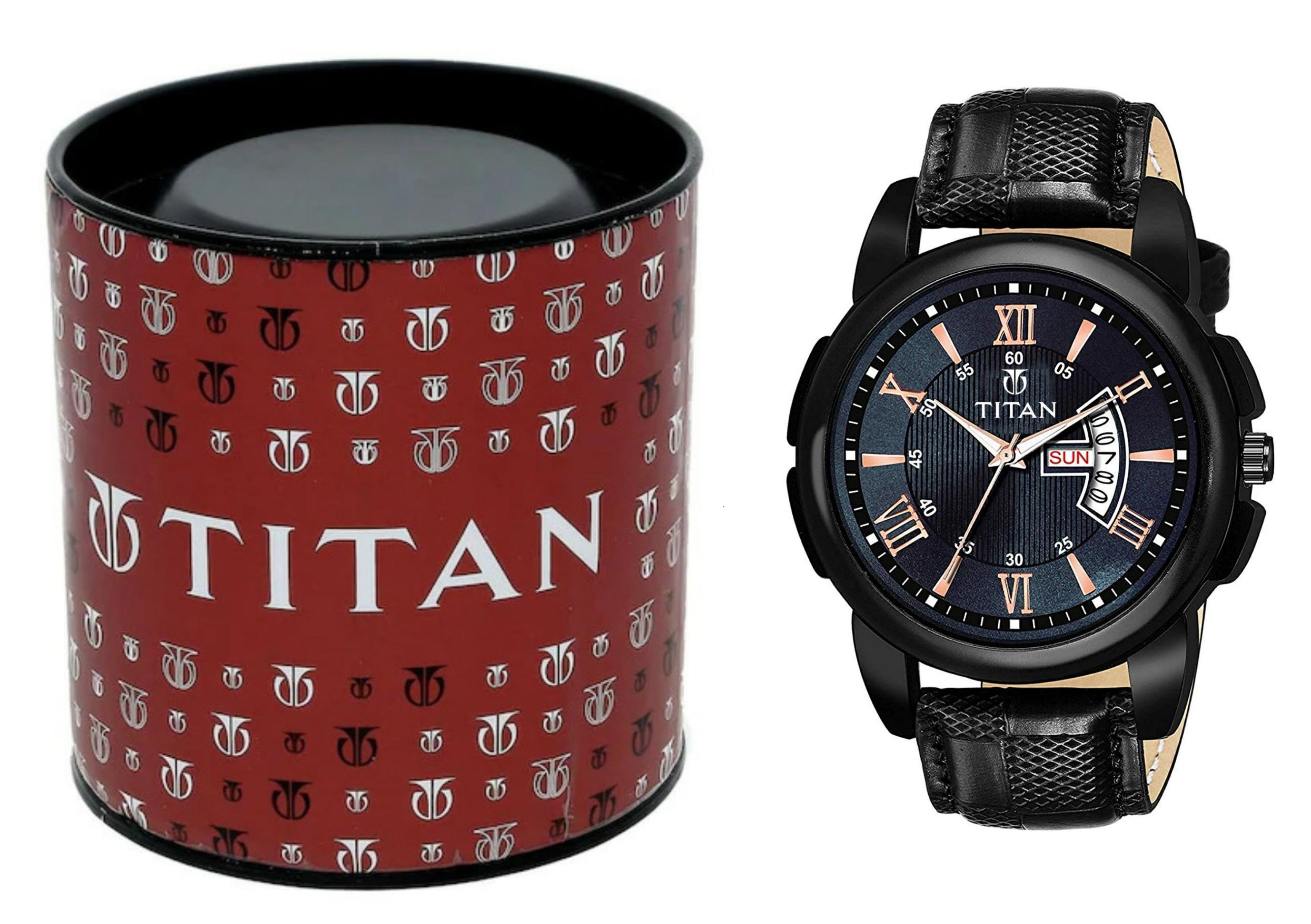 Titan Signature Series Black Dial NP/3412/YM02